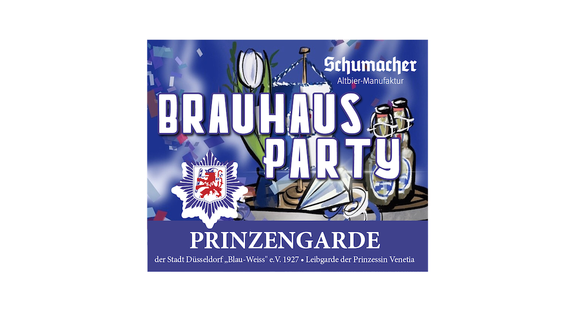 Brauhausparty der Prinzengarde Blau-Weiß